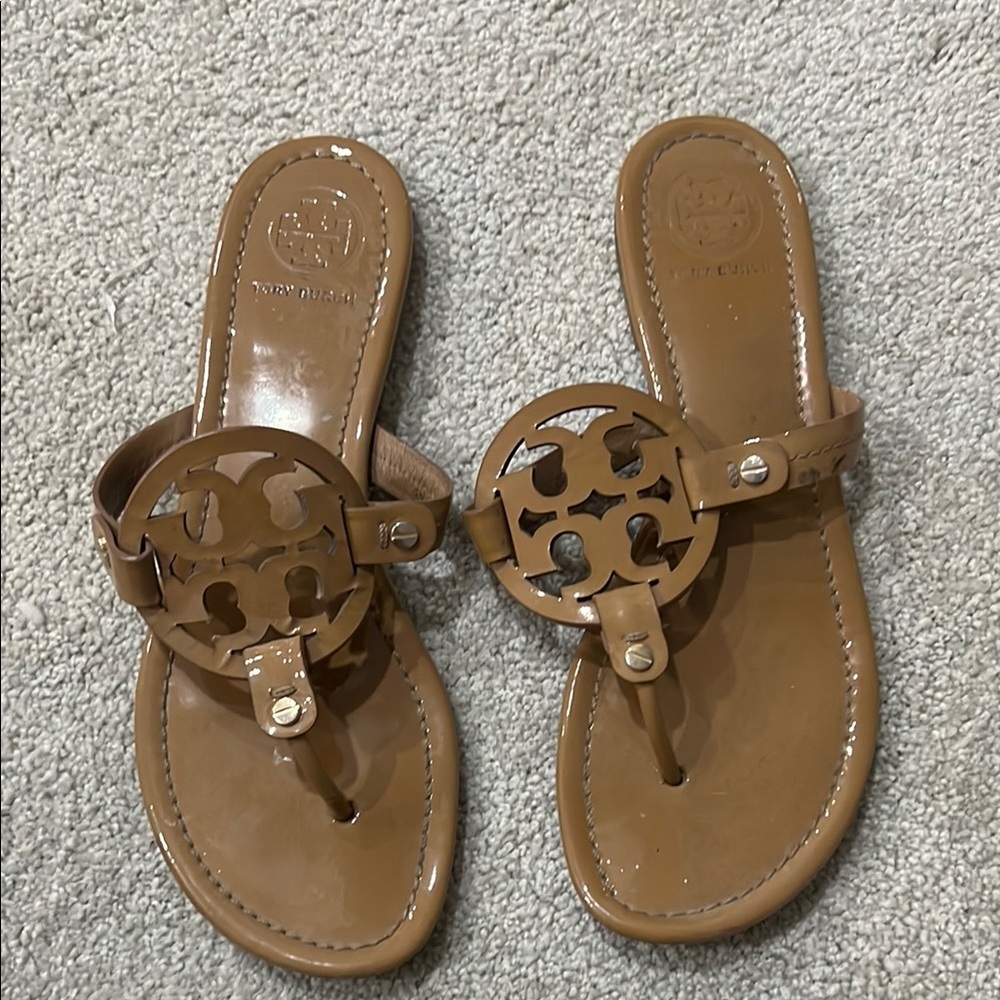 Tory Burch Miller Brown Sandals